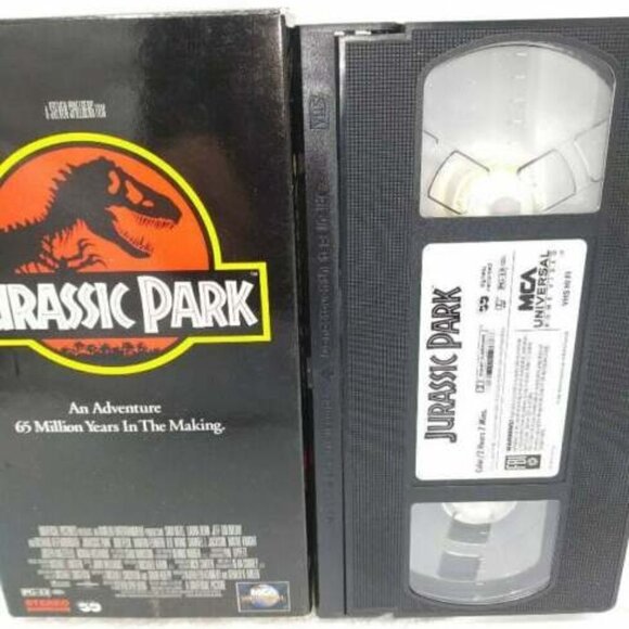 Jurassic Park Movie VHS - 1993 Dinosaurs Drama Action Jeff Goldblum Sam Neill - Picture 8 of 8